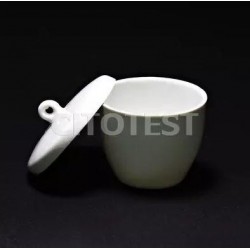 Crisol de porcelana con tapa 50ml