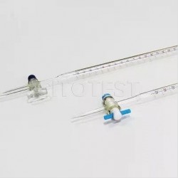 Bureta  50ml con llave teflón, clase a